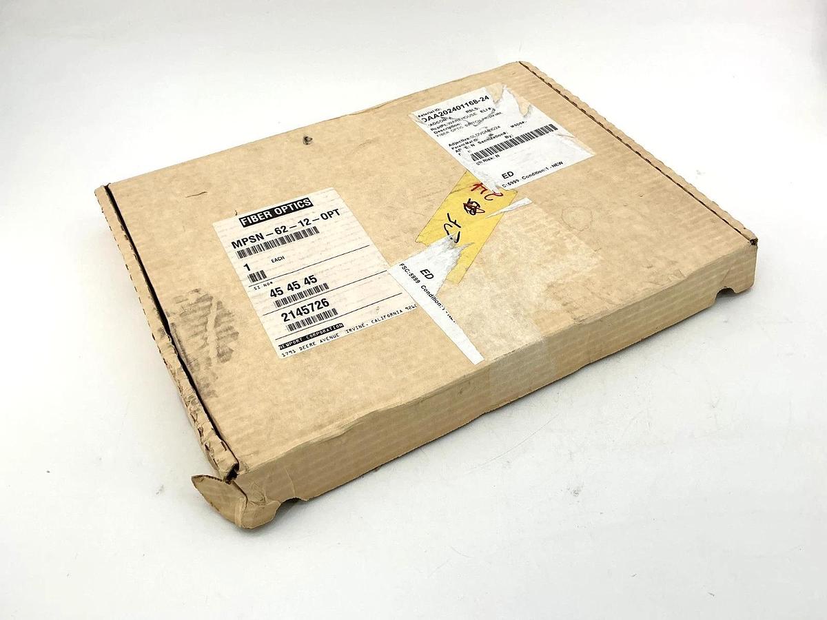 New Newport SP-12-62-N-8/13-N-N-9-1-Z 1X2 Fiberoptic Switch MPSN-62-12-OPT
