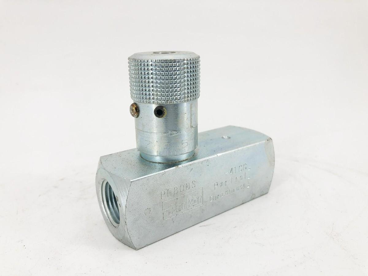 New Parker PF800S Flow Control Valve 5000psi