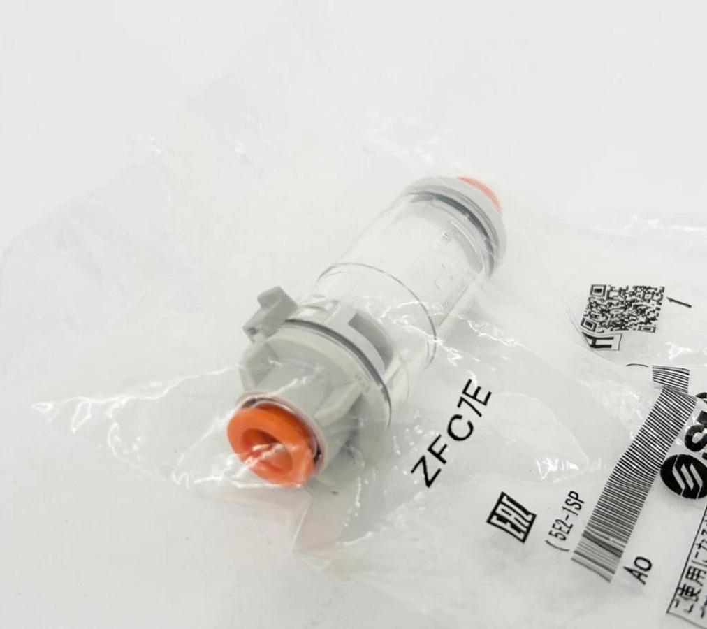 Lot of 2 New SMC ZFC7E Inline Vacuum Filters 5/16"