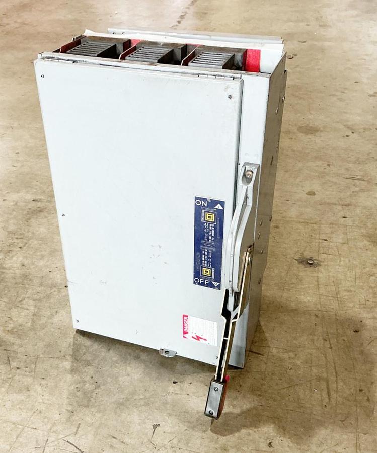 New Square D QMB366W Fusible Switch Panel 600A 3P 600VAC 3PH HP 500 - No Box