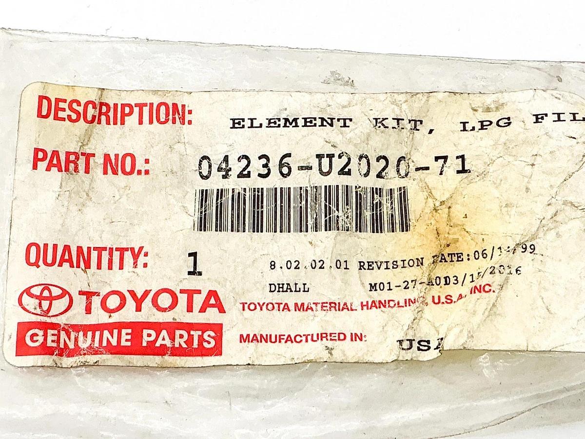 New Toyota 04236-U2020-71 Filter Element and Seal Kit