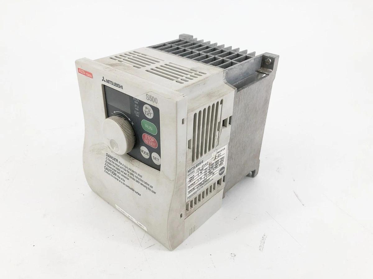 Used Mitsubishi FR-S540-1.5K-EC Inverter Drive 1.5kW 380/480VAC S500