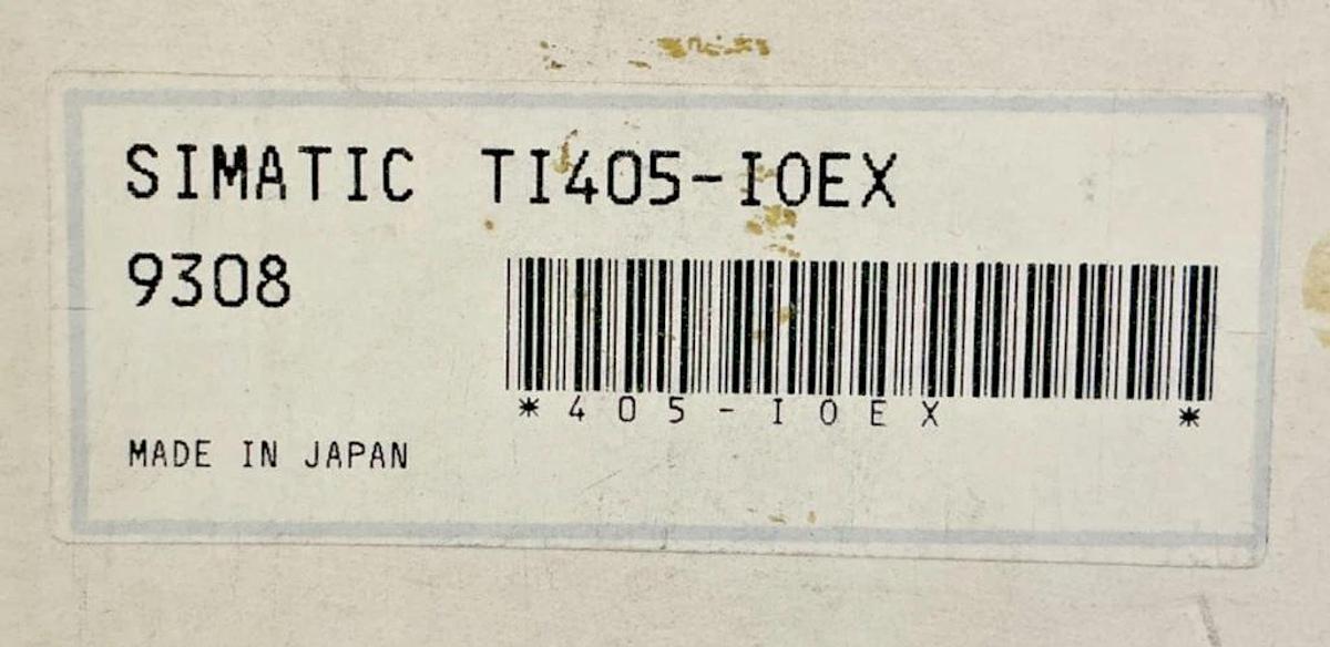 New Siemens TI405-I0EX Input/Output Expansion Module 110/220VAC TI405-IOEX