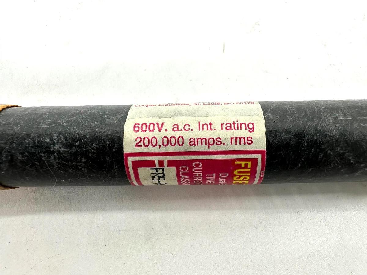 Lot of 5 New Bussmann Fusetron FRS-R-1-6/10 Fuses 600VAC/300VDC - No Box