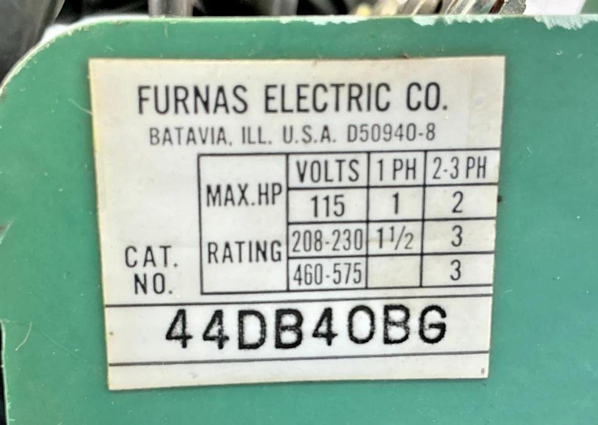 Used Furnas Electric 44DB40BG Contactor
