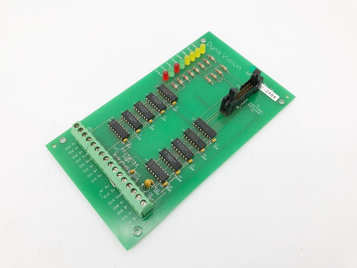 New DynaVision ENC05 Rev. 1.10 Control Board For M6-17-12 Sensor