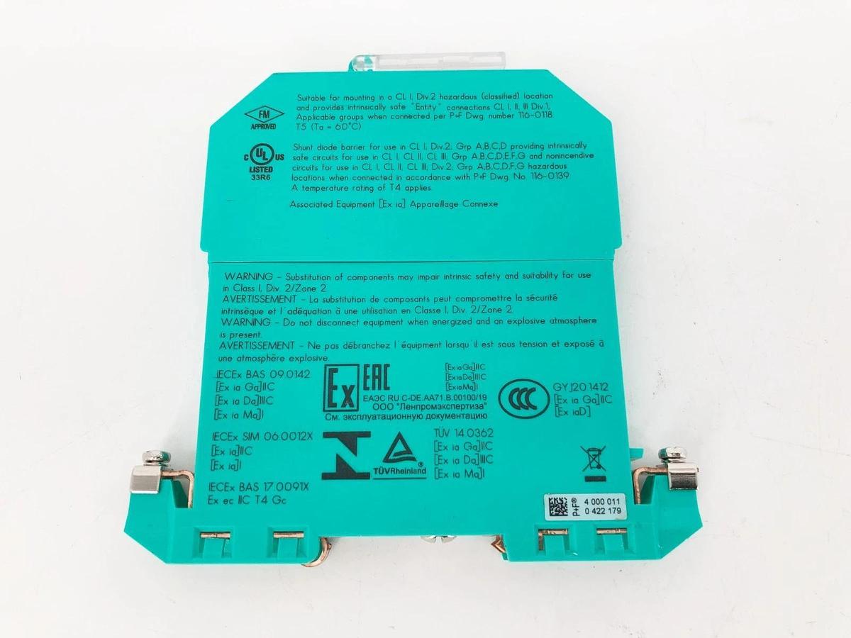New Pepperl + Fuchs Z779 Two Channel Zener Barrier 71806 - No Box