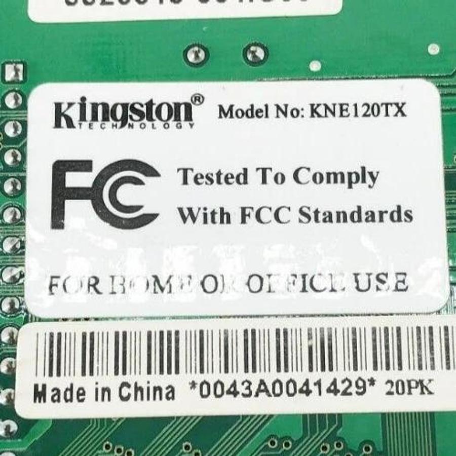 New Kingston KNE120TX EtheRx PCI 10/100 Fast Ethernet Adapter