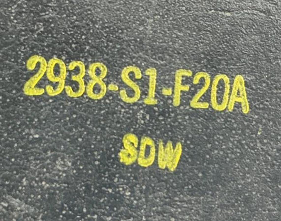 Used Square D 2938-S1-F20A Magnet Coil 440/480V 50/60CY 2938S1F20A