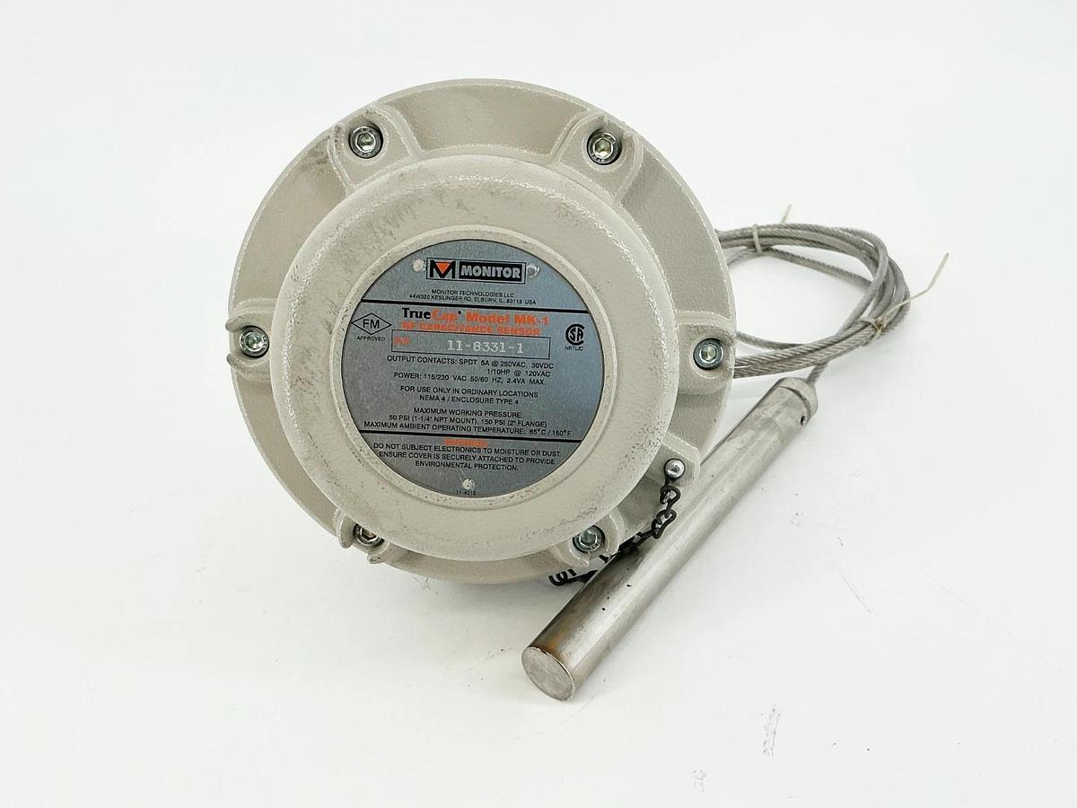 New Monitor 11-8331-1 Level Switch Sensor Probe 10HO 230V 30PSI - No Box