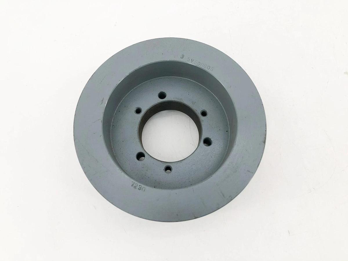 New 3-5V590SDS V-Belt QD Sheave 5.9" OD 2.375" Bore 3-Groove