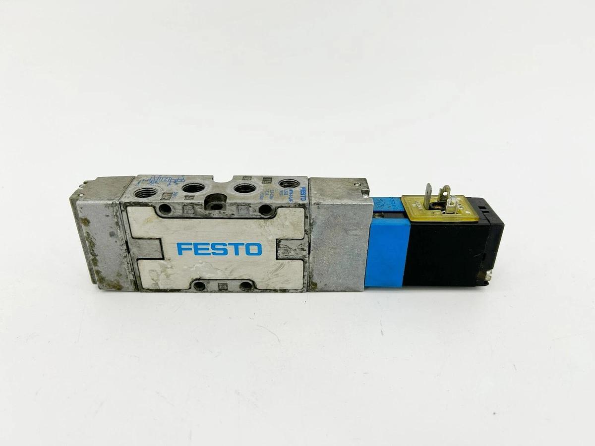Used Festo MVH-5-1/8-L-S-B Solenoid Valve, 24VDC, 19750