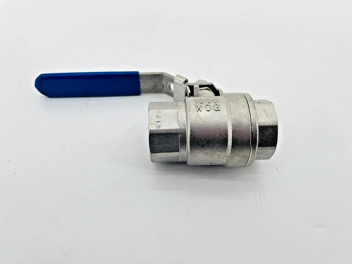 New Simplex 1000 WOG Stainless Ball Valve 1in