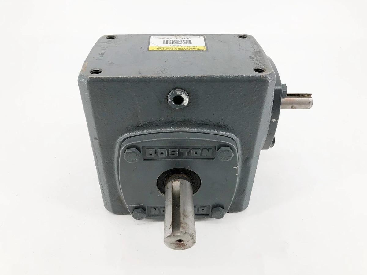 New Boston Gear 721-20-H Right Angle Worm Gear Speed Reducer 1.4HP 20:1 - No Box