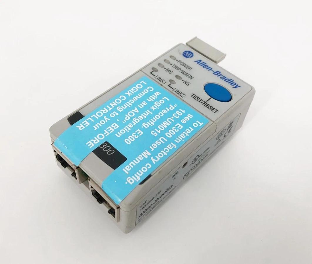 New Allen Bradley 193-ECM-ETR Ser. A EtherNet/IP Communication Module - No Box