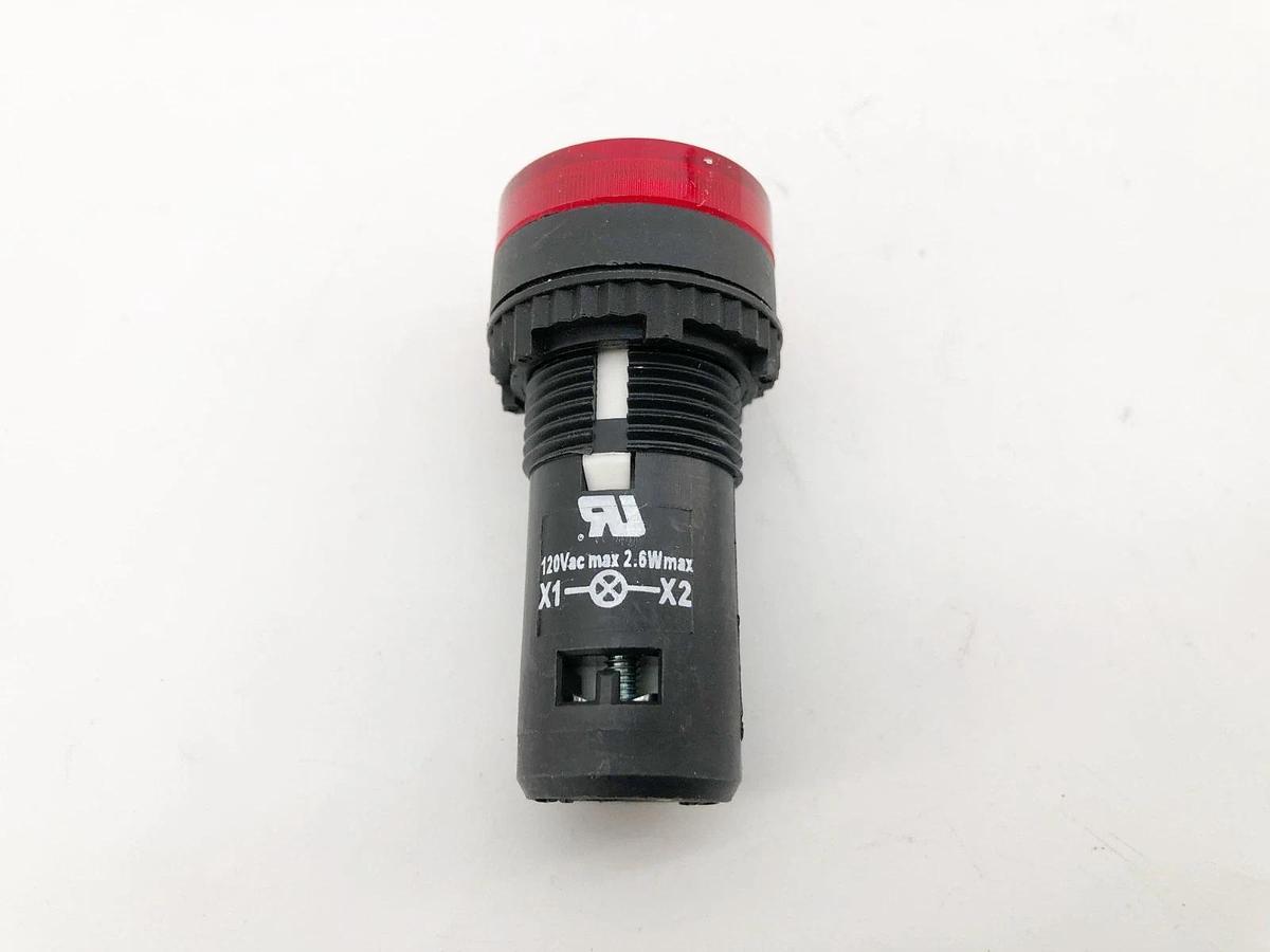 Lot of 3 New Baco Controls S20SA/SB Red Indicator Lights 120V - No Box