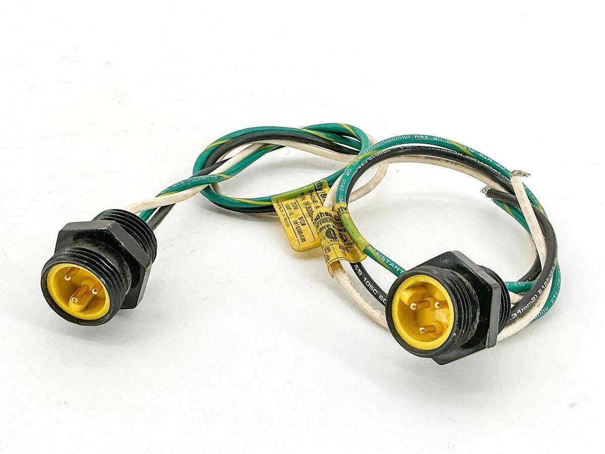 New Lot of 2 Brad Harrison 1R3006A20A120 Cordset 600V 1300130202 40909- No Box