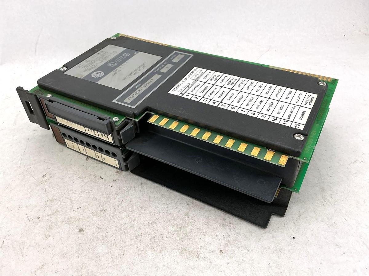 Used Allen Bradley 1771-IK Ser A Encoder / Counter Module I/O 1.4A 12-24V