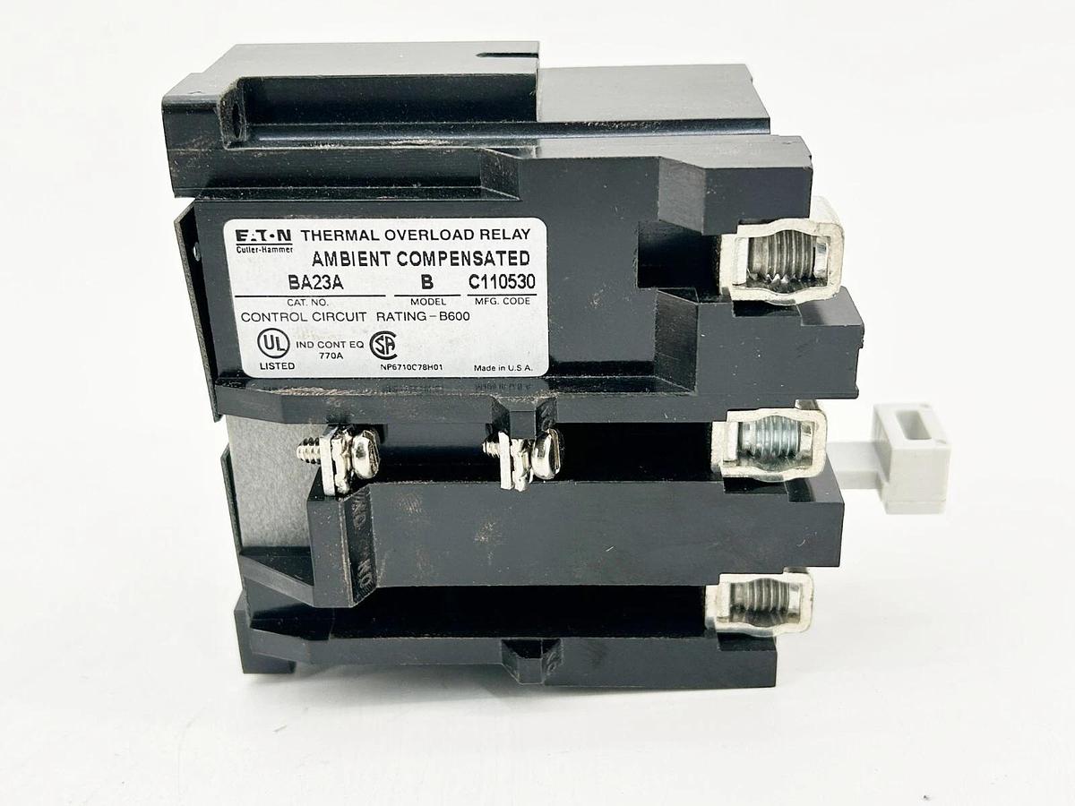 New Cutler Hammer BA23A Thermal Overload Relay 3 Pole 263-45FLA Size 2 Starter