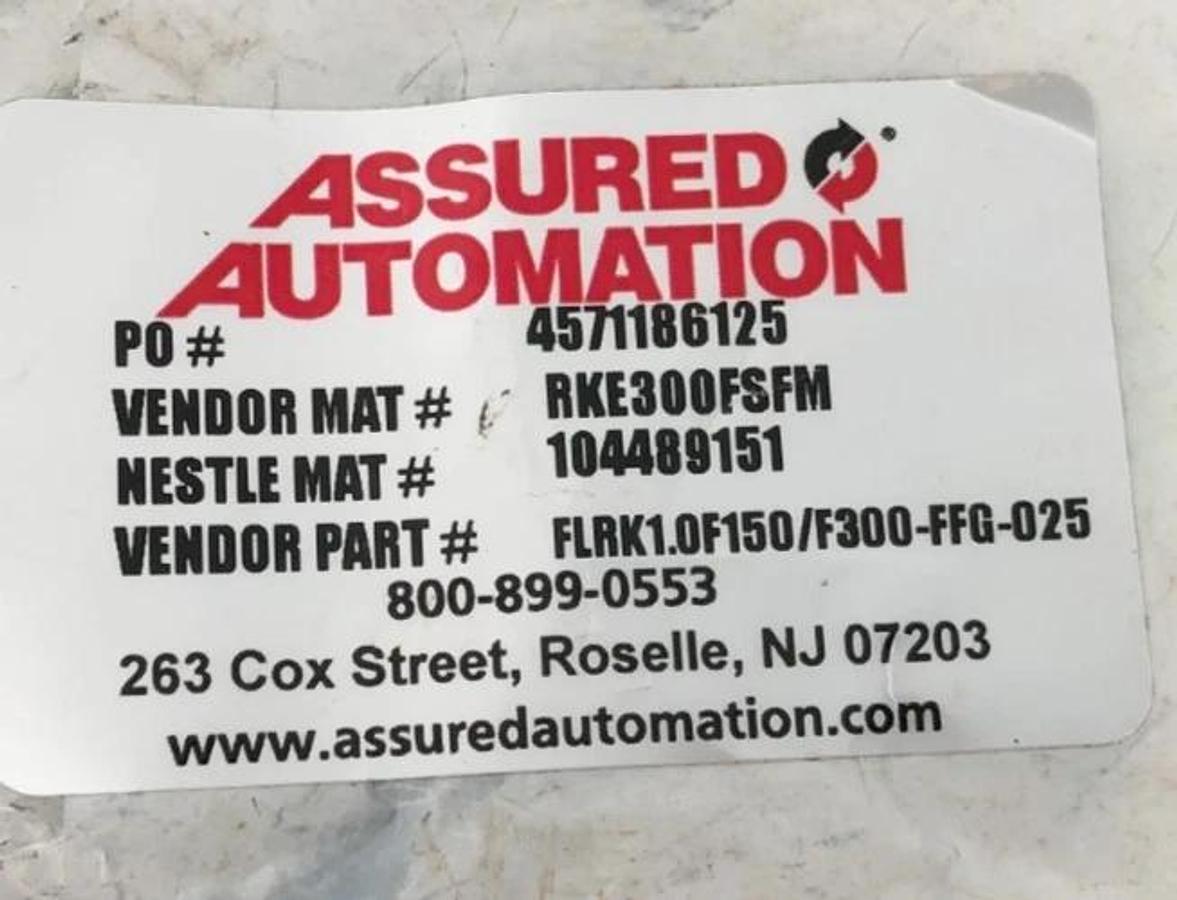 New Assured Automation FLRK1.0F150/F300-FFG-025 Repair Kit RKE300FSFM