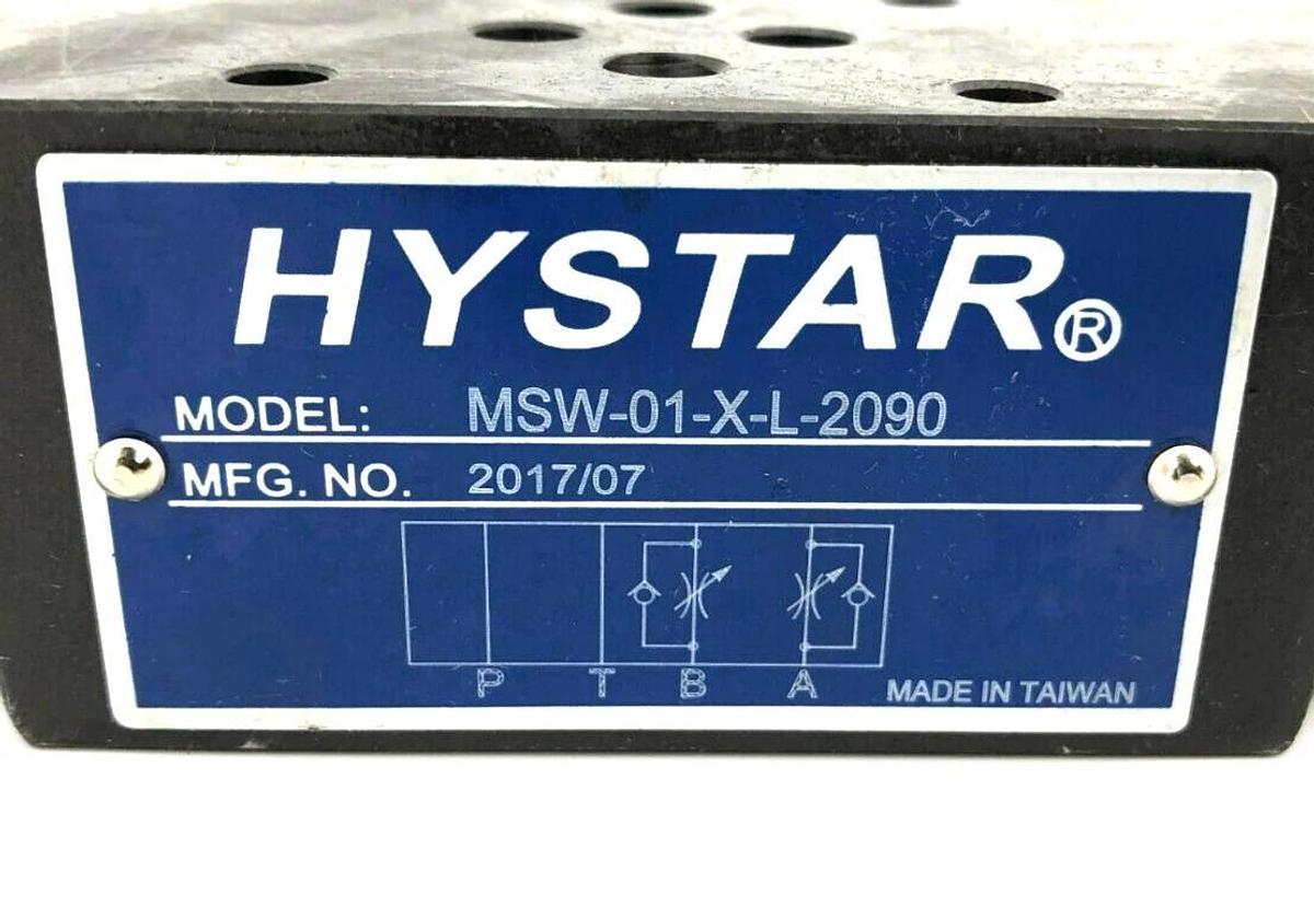 New Hystar MSW-01-X-L-NPT Throttle Modular Valve