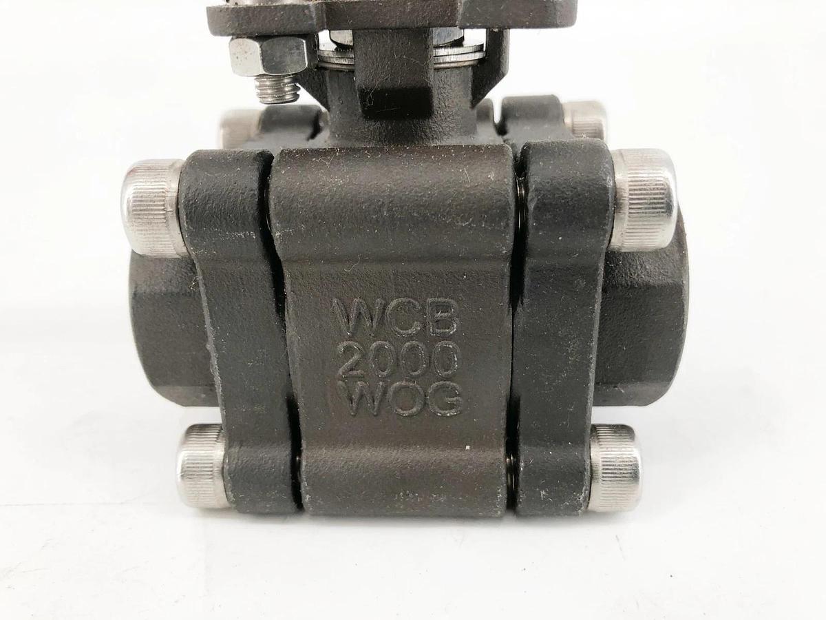 Used Sesto Valves M32S-0T-C60F-L Ball Valve 3/4" 2000WOG B16.34