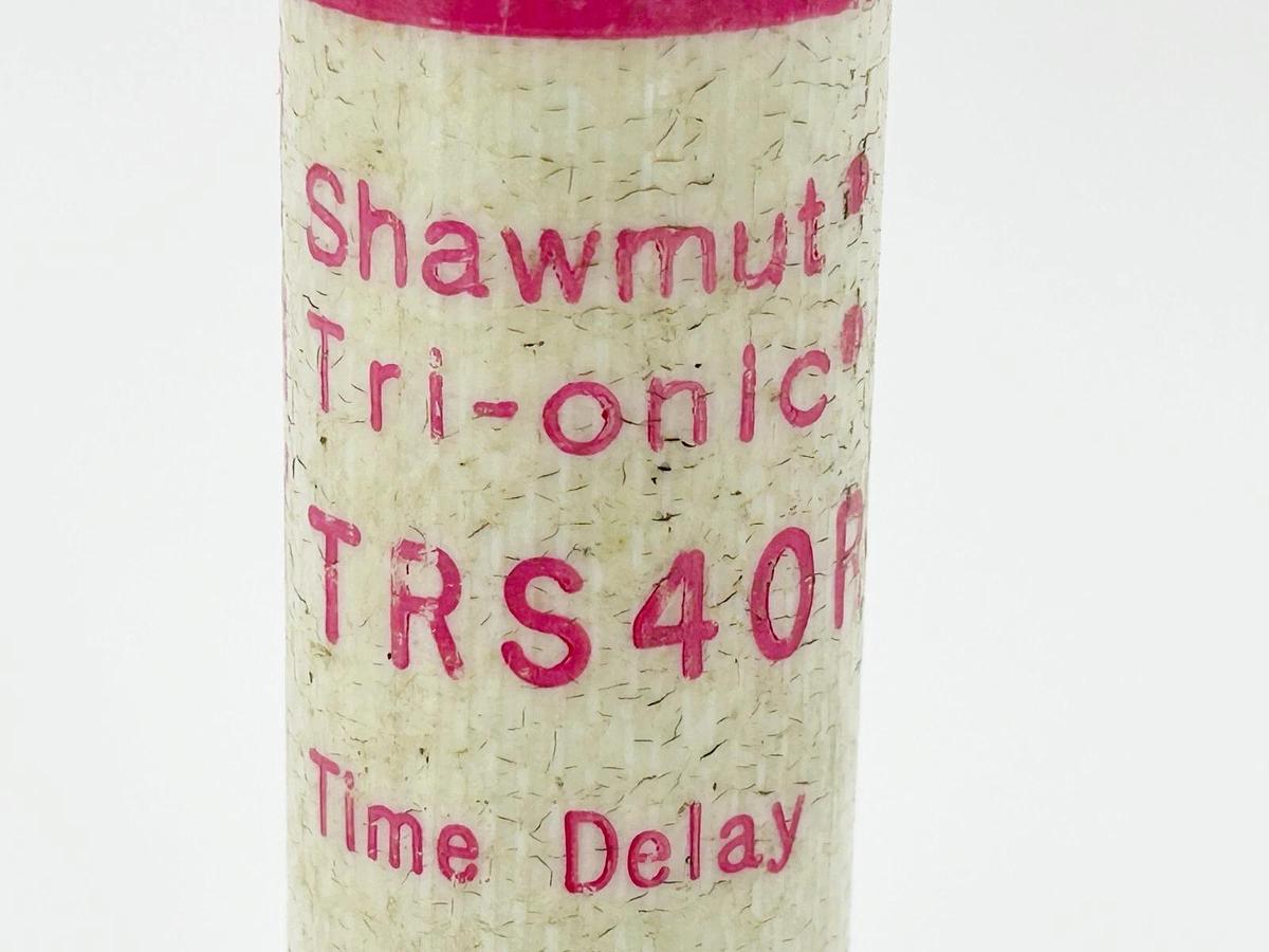 Used Lot of 3 Ferraz Shawmut TRS40R Time Delay Fuses 40A 600VAC 300VDC Class RK5