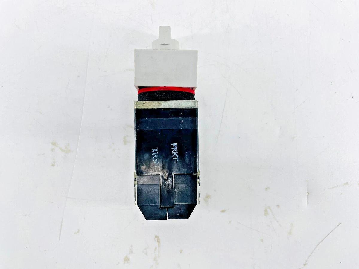Lot of 2 New Allen Bradley 800MS-JG2PBS Selector Switch 3 POS Black 800MS-JX2P