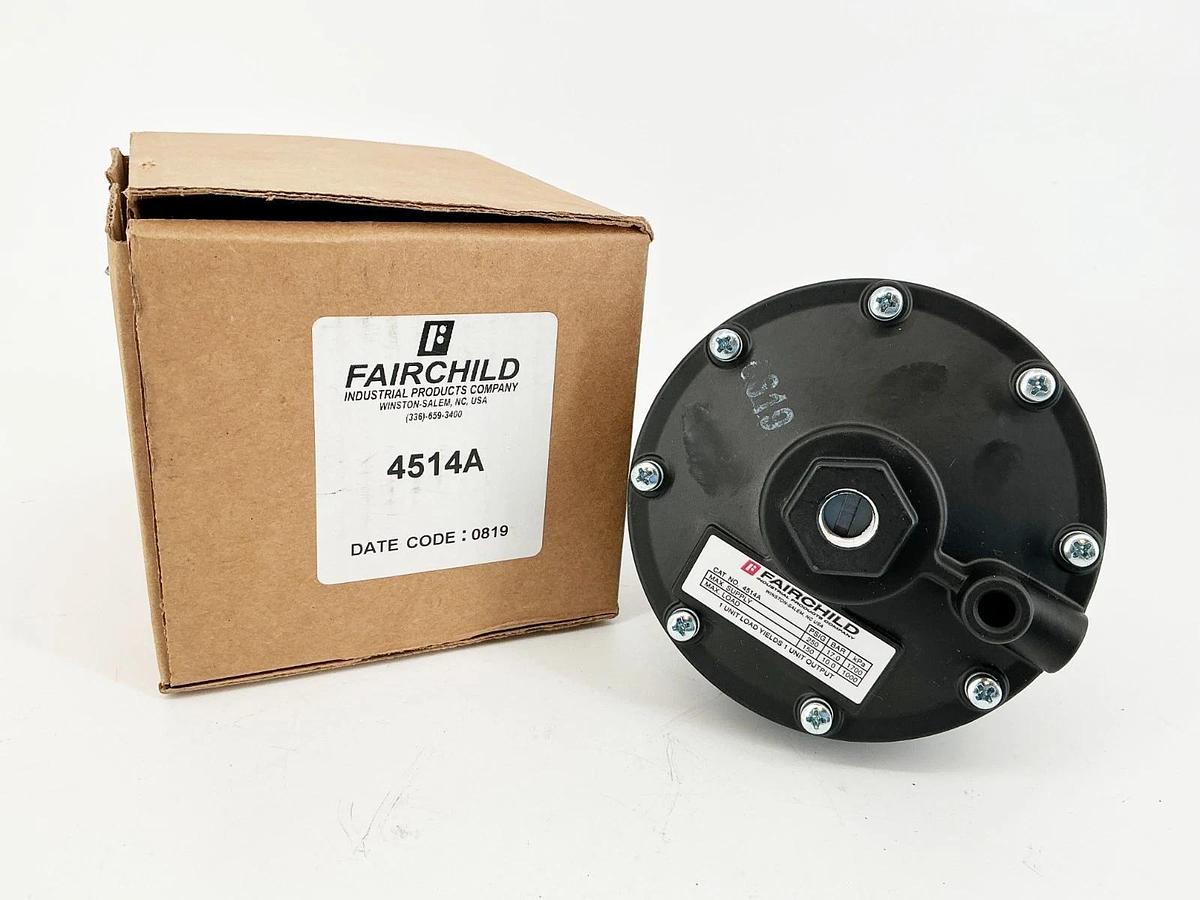 New Fairchild 4514A Volume Booster 250PSIG 17Bar 1:1 Ratio