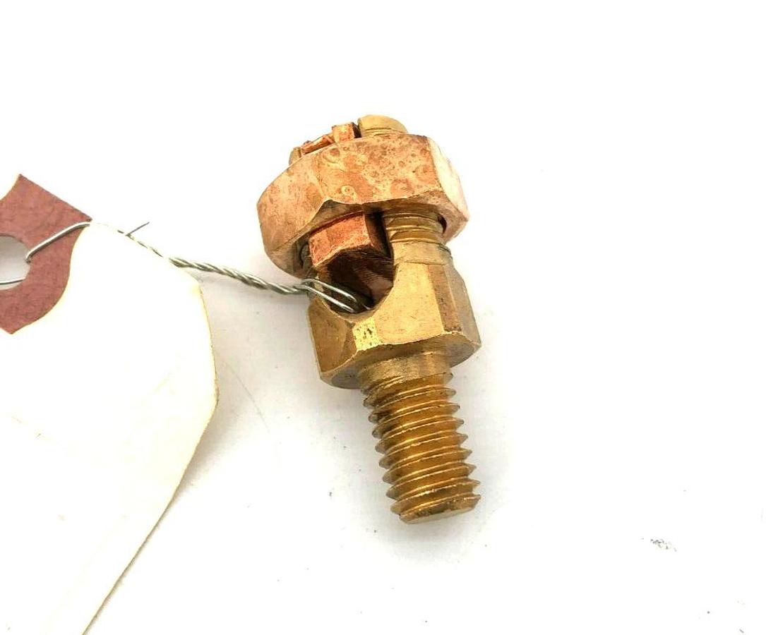 New Panduit SP1-3-C Grounding Service Post Connector, Bronze, Male, 6SOL.- 3STR