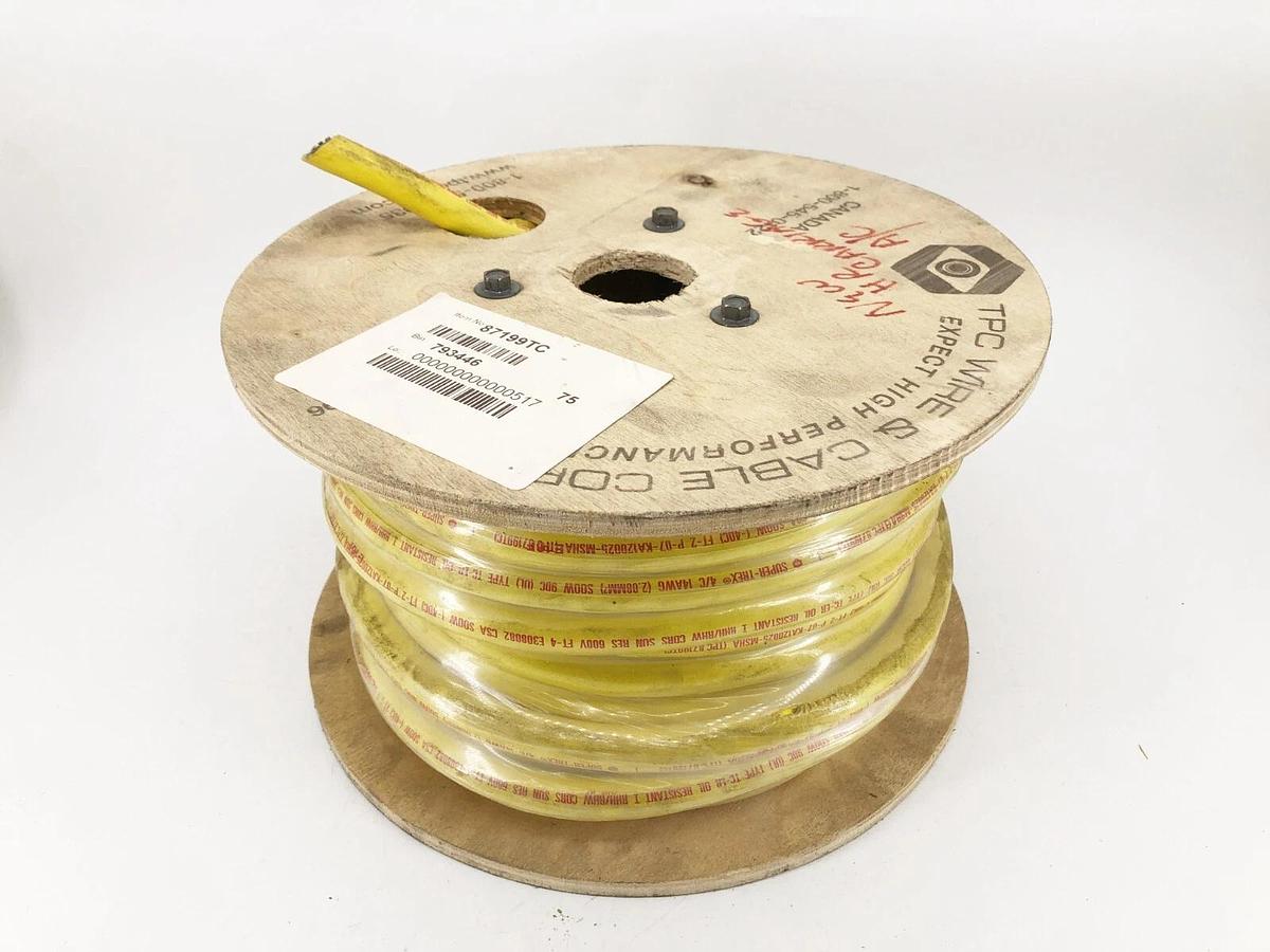 New TPC 87199TC Super-Trex Portable Cord 14/4C 14AWG SOOW 18LB. Reel