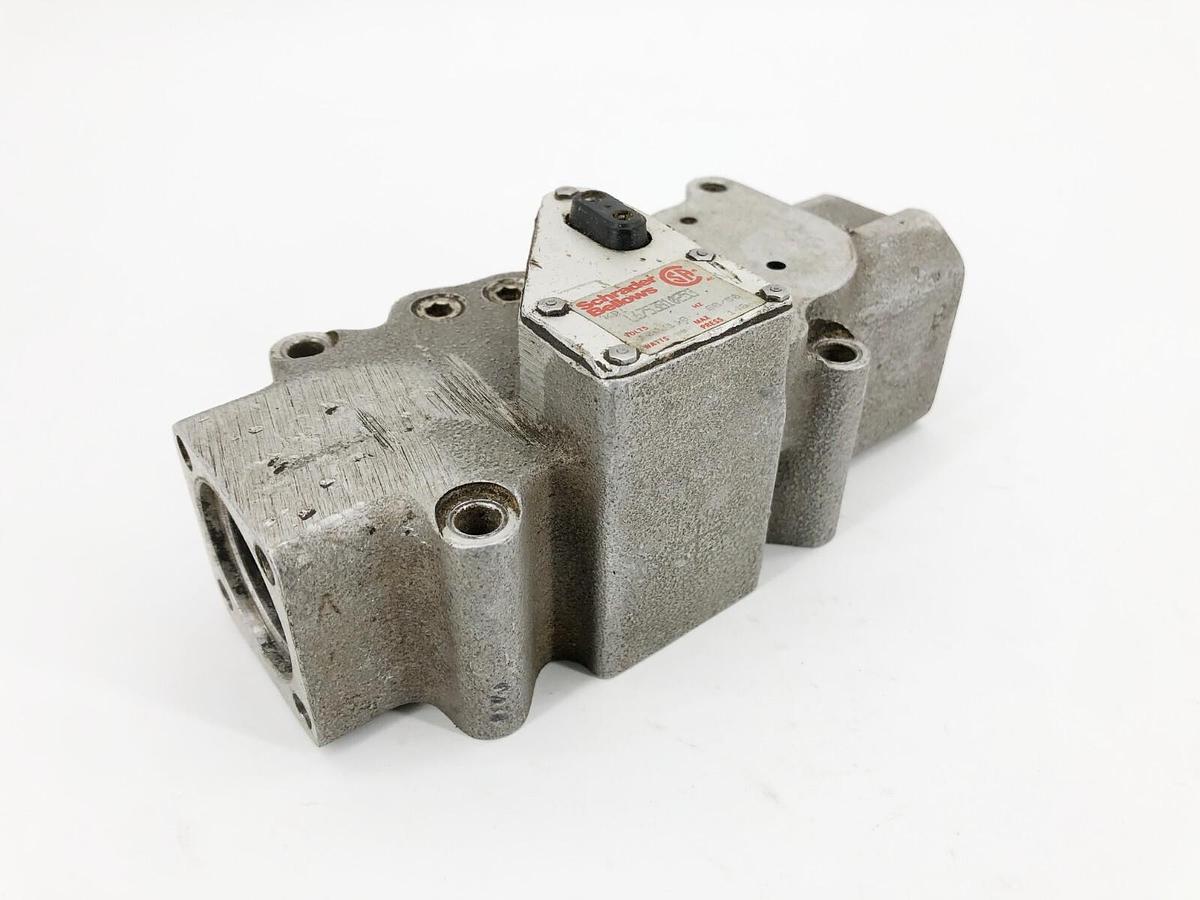 Used Schrader Bellows L6753810253 Solenoid Valve 120/110 60/50 140psi