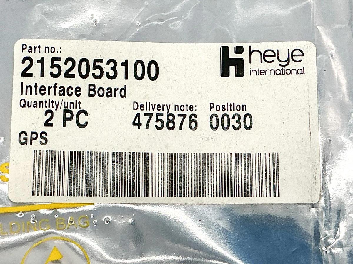 New Heye 2152053100 Interface Board