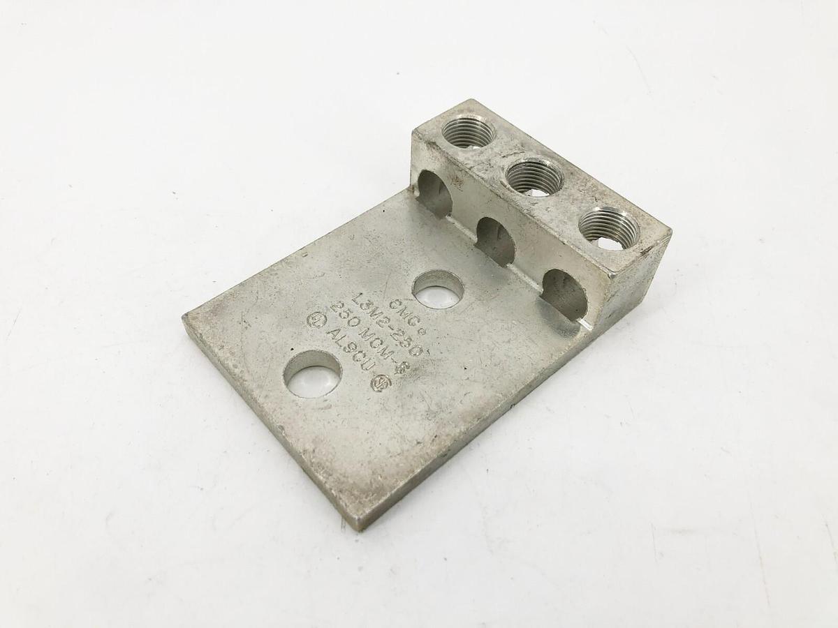 New CMC L3M2-250 Aluminum Mechanical Lug 250MCM - 6 AWG - No Hardware