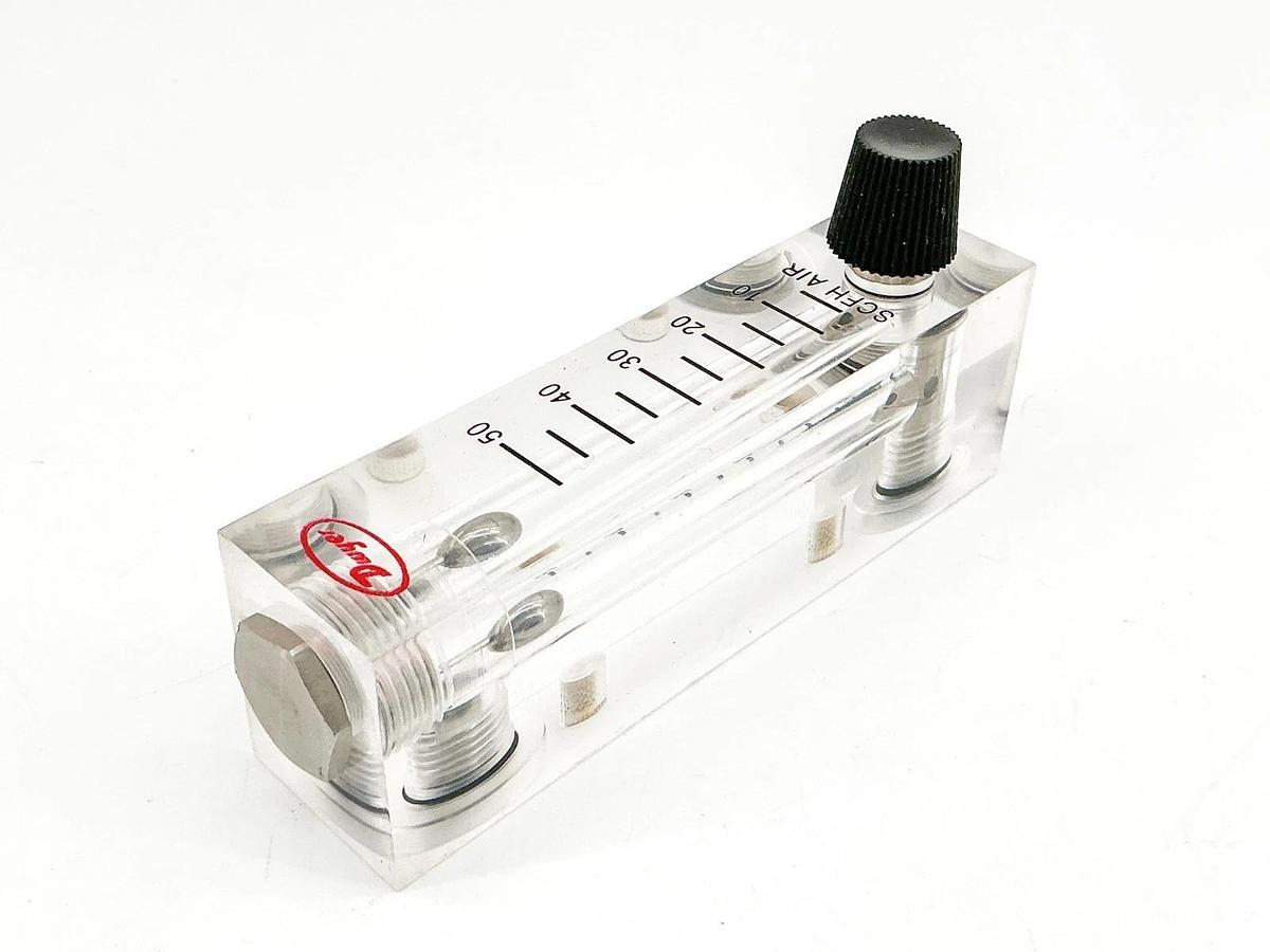 New Dwyer VFA-7-SSV Visi-Float Flow Meter 5-50 SCFH AIR 116007-01