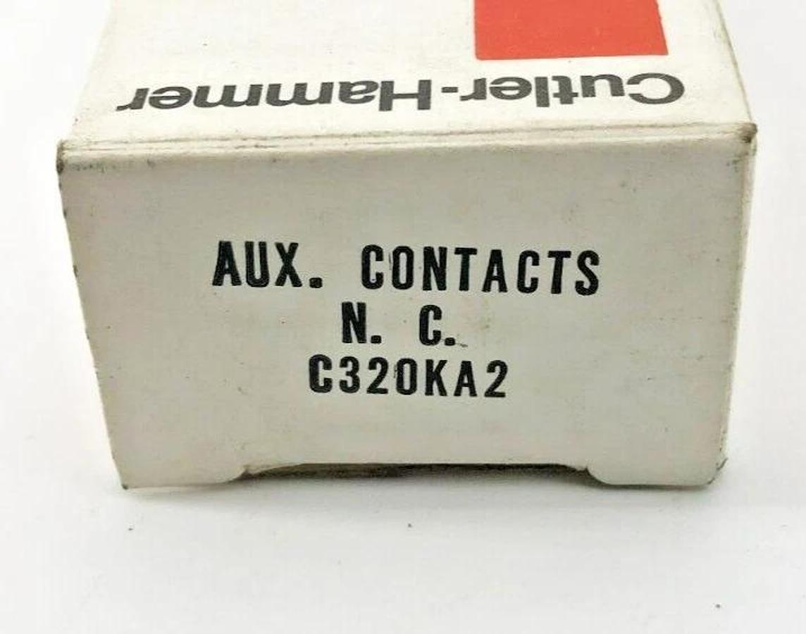 Lot of 3 New Eaton Cutler Hammer C320KA2 Auxiliary Contacts NC