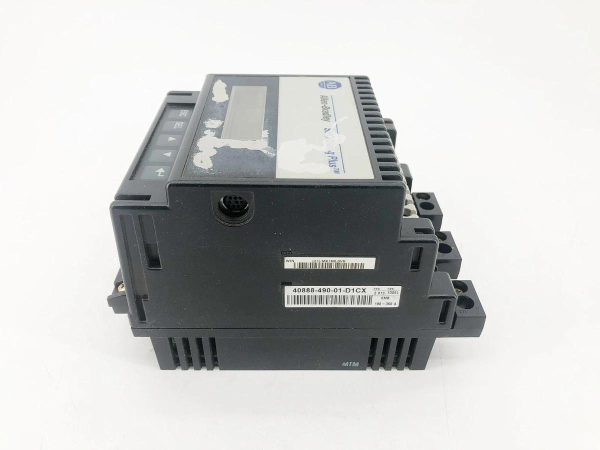 Used Allen-Bradley SMC Dialog Plus 40888-490-01-D1CX Control Module (For Parts Only)