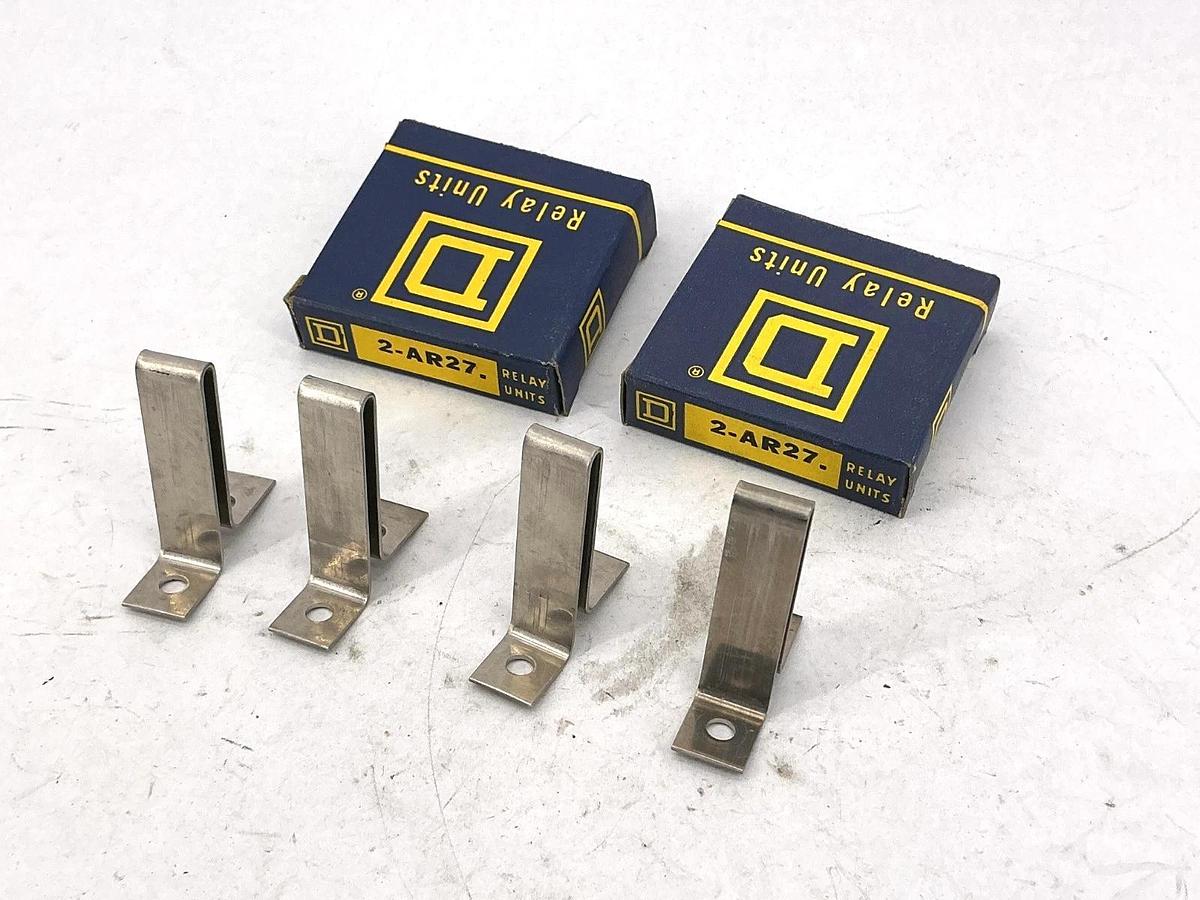 Lot of 2 New Square D 2-AR27 Overload Relay Thermal Unit QTY 2 Per Box