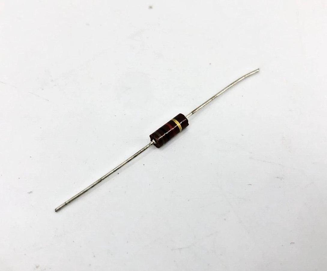 Lot of 50 New Ohmite OF102JE Carbon Composition Resistors 1 kOhms ±5% 0.5W 1/2W