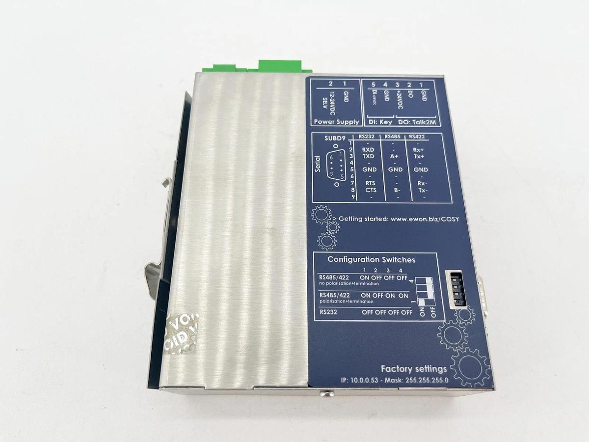 Used eWON Cosy 141 EC51410-00-#00 Ethernet Network Router - Damaged on back