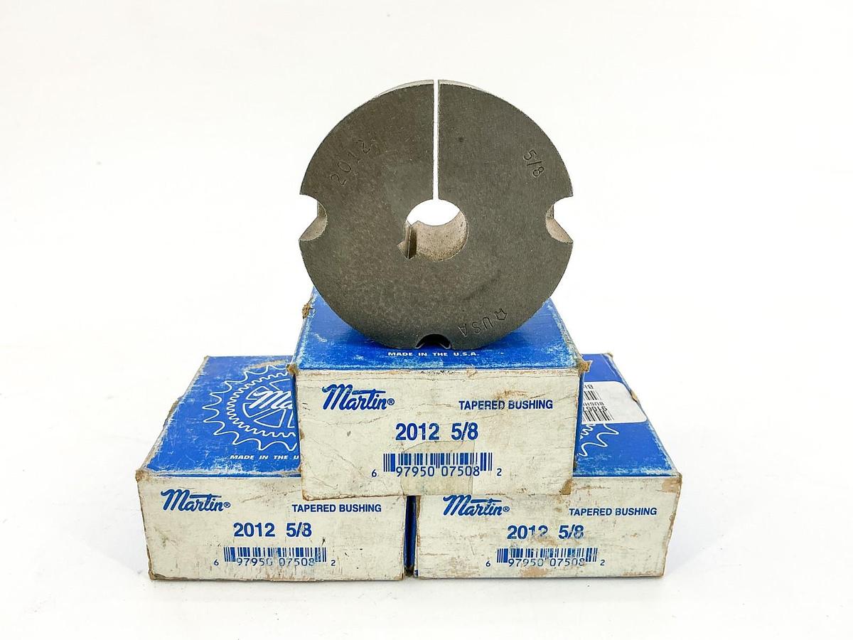 New Lot of 3 Martin 2012 5/8 Tapered Bushing 5/8" Bore