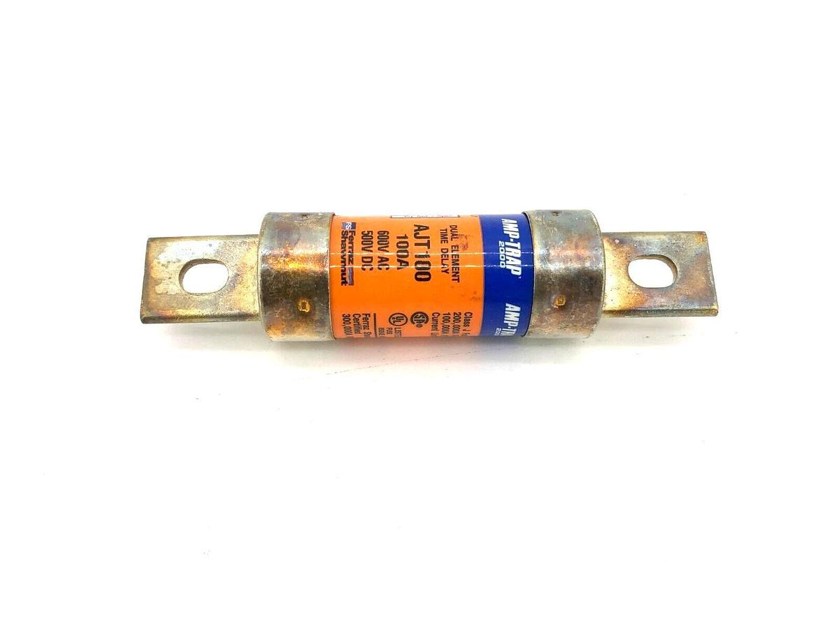 New Ferraz Shawmut Amp-Trap AJT100 Smart Spot Fuses 100A 600V Time Delay