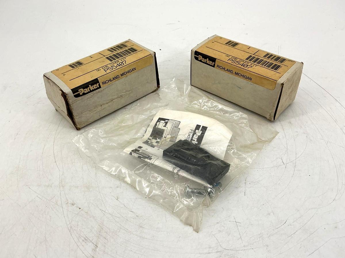 Lot of 2 New Parker PS5407 GG End Cover Service Kit