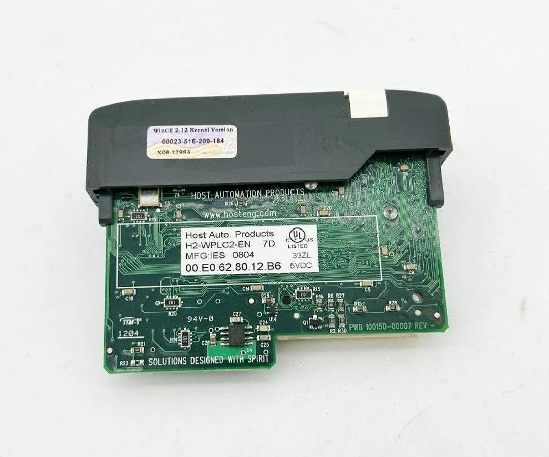 Used Host Automation H2-WPLC2 Processor Module 5VDC 4mb Flash Rom 2mb RAM