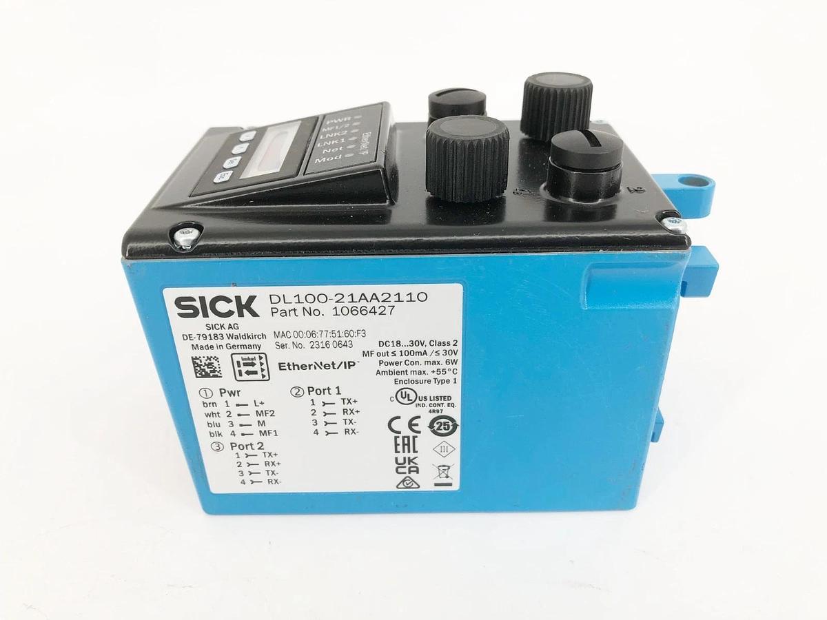 New SICK DL100-21AA2110 Distance Sensor 18-30VDC 100mA 1066427 - No Box