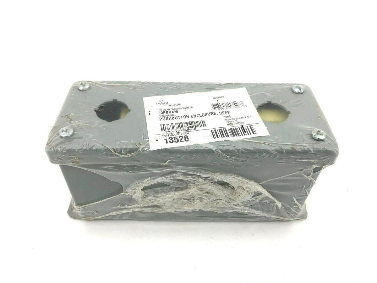 New nVent Hoffman E3PBGXM Pushbutton Enclosure, 13528