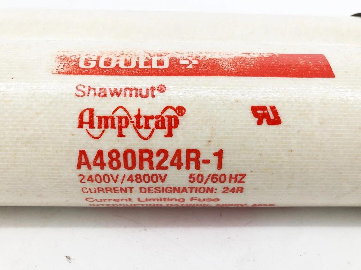 New Gould Shawmut A480R24R-1 Fuse 2400/4800V Designation 24R - No Box