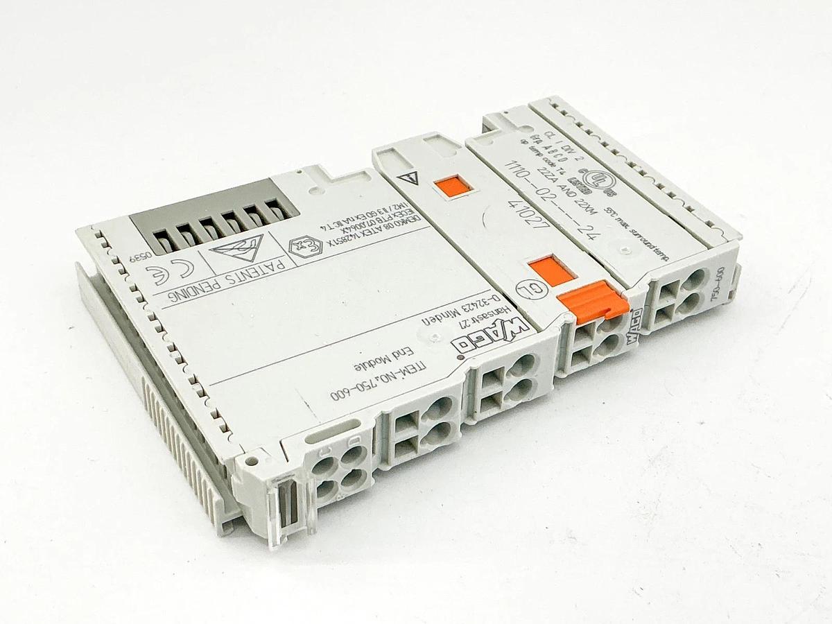 New Wago 750-600 End Module - No Box