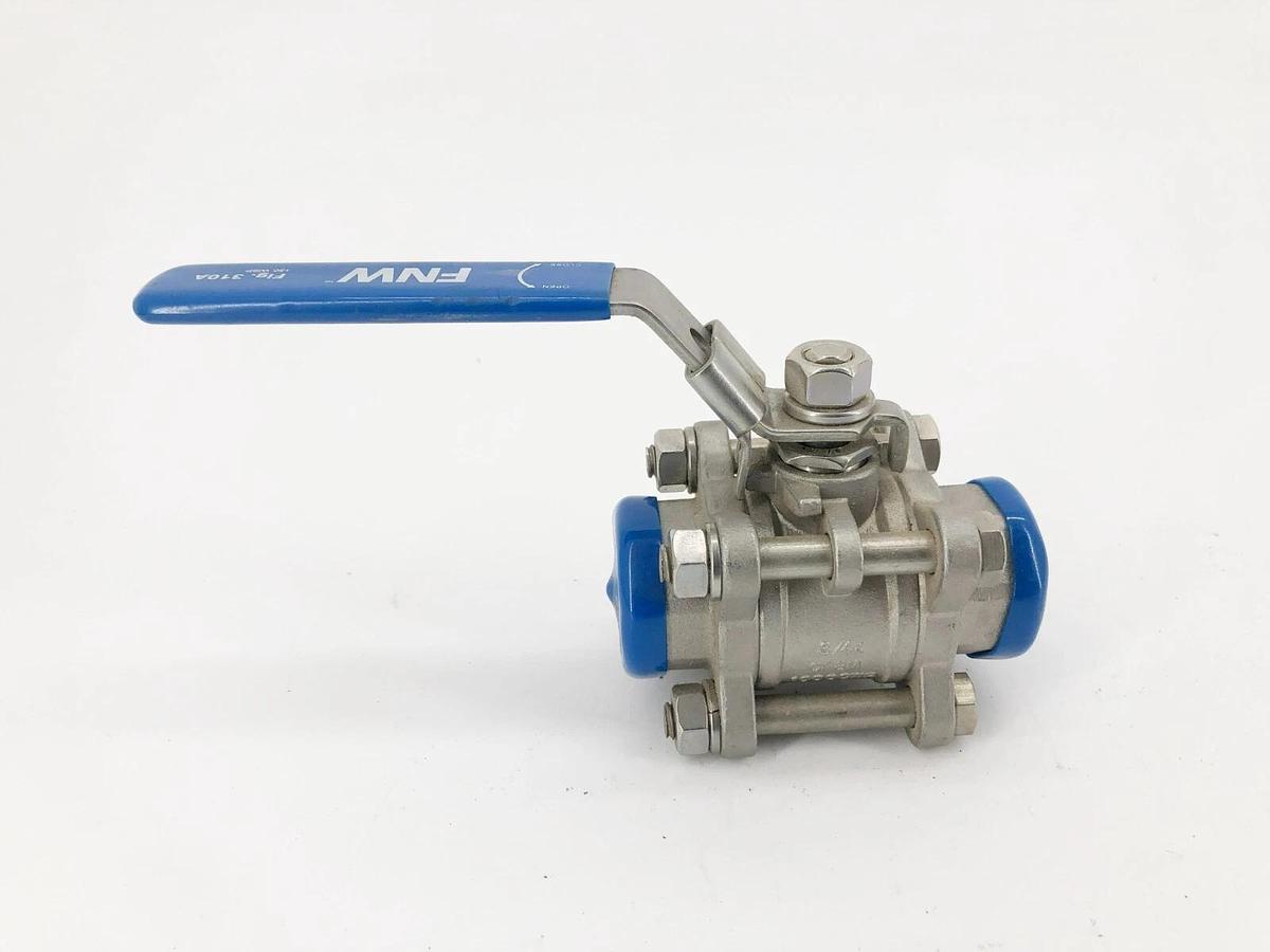 New FNW FNW310ASWF Stainless Steel 3/4" Ball Valve 150WSP CF8M 1000 CWP
