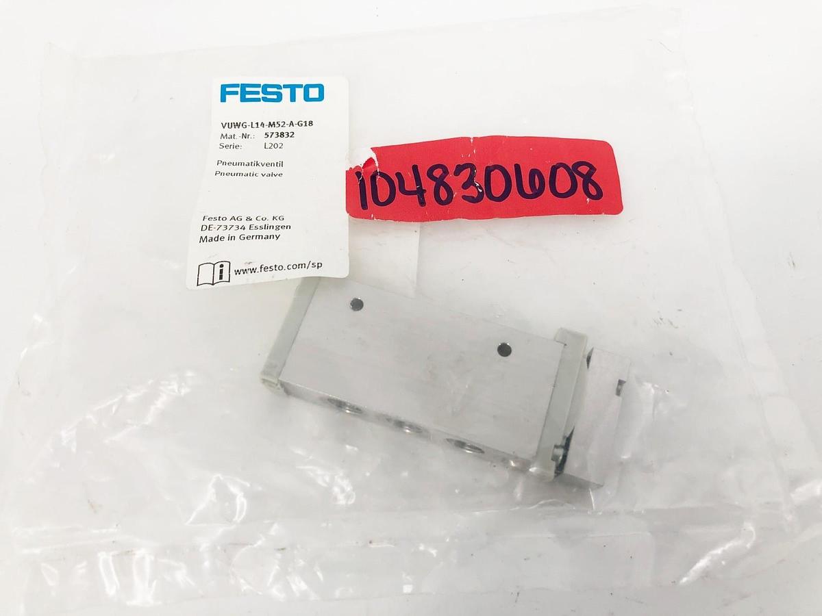 New Festo VUWG-L14-M52-A-G18 Pneumatic Valve 573832